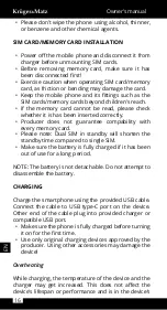 Preview for 16 page of Krüger & Matz KM0461 User Manual