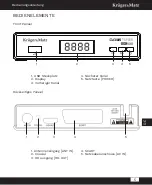 Предварительный просмотр 5 страницы Krüger & Matz KM0550C Owner'S Manual