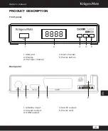 Предварительный просмотр 21 страницы Krüger & Matz KM0550C Owner'S Manual