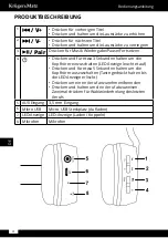 Предварительный просмотр 4 страницы Krüger & Matz KM0616 Owner'S Manual