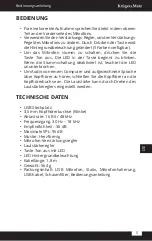 Preview for 5 page of Krüger & Matz KM0765 Owner'S Manual