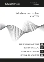 Krüger & Matz KM0771 Owner'S Manual preview