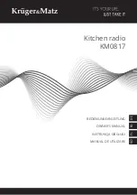 Krüger & Matz KM0817 Owner'S Manual preview