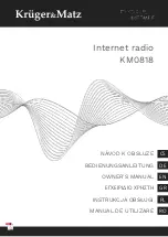Krüger & Matz KM0818 Owner'S Manual preview