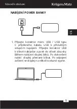 Предварительный просмотр 5 страницы Krüger & Matz KM0901 Owner'S Manual