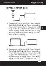 Предварительный просмотр 17 страницы Krüger & Matz KM0901 Owner'S Manual