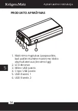 Предварительный просмотр 34 страницы Krüger & Matz KM0901 Owner'S Manual