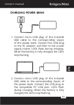 Предварительный просмотр 11 страницы Krüger & Matz KM0902 Owner'S Manual