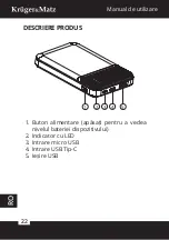 Предварительный просмотр 22 страницы Krüger & Matz KM0902 Owner'S Manual