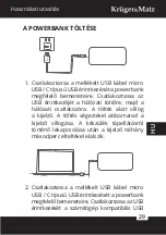 Предварительный просмотр 29 страницы Krüger & Matz KM0905 Owner'S Manual