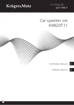 Krüger & Matz KM620T11 Owner'S Manual preview