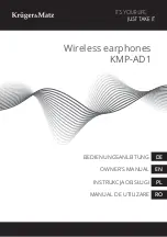 Krüger & Matz KMP-AD1 Owner'S Manual preview