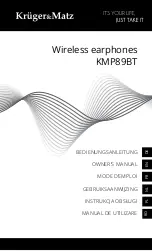 Preview for 1 page of Krüger & Matz KMP89BT Owner'S Manual