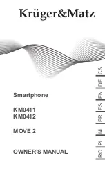 Preview for 1 page of Krüger & Matz MOVE 2 KM0411 Owner'S Manual