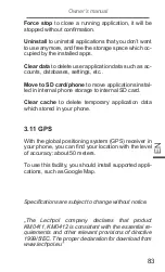 Preview for 83 page of Krüger & Matz MOVE 2 KM0411 Owner'S Manual