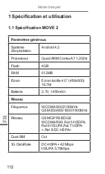 Preview for 112 page of Krüger & Matz MOVE 2 KM0411 Owner'S Manual