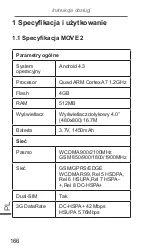 Preview for 166 page of Krüger & Matz MOVE 2 KM0411 Owner'S Manual