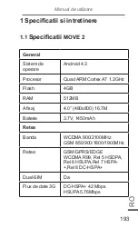 Preview for 193 page of Krüger & Matz MOVE 2 KM0411 Owner'S Manual