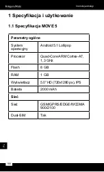 Предварительный просмотр 166 страницы Krüger & Matz Move 5 KM0432 Owner'S Manual