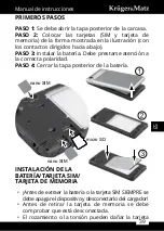 Preview for 39 page of Krüger & Matz MOVE 8 mini KM0463 User Manual