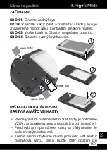 Preview for 109 page of Krüger & Matz MOVE 8 mini KM0463 User Manual