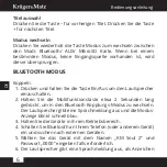 Preview for 6 page of Krüger & Matz Soul 2 KM0521S Owner'S Manual