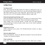 Preview for 20 page of Krüger & Matz Soul 2 KM0521S Owner'S Manual