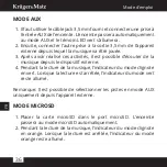 Preview for 36 page of Krüger & Matz Soul 2 KM0521S Owner'S Manual