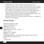 Preview for 42 page of Krüger & Matz Soul 2 KM0521S Owner'S Manual