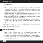 Preview for 50 page of Krüger & Matz Soul 2 KM0521S Owner'S Manual