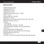 Preview for 57 page of Krüger & Matz Soul 2 KM0521S Owner'S Manual