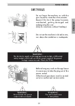 Preview for 23 page of Krüger Technology KGM15020C Use And Maintenance Manual