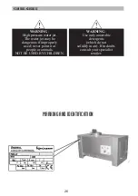 Preview for 26 page of Krüger Technology KGM15020C Use And Maintenance Manual