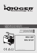 Krüger Technology KHL120F Instructions preview