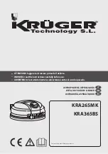 Krüger Technology KRA265MK Instructions Manual preview