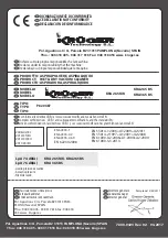 Preview for 12 page of Krüger Technology KRA265MK Instructions Manual