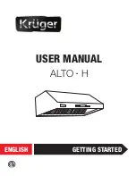 Kruger ALTO-H User Manual preview