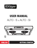 Kruger Alto S User Manual preview