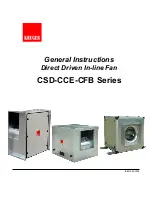 Kruger CSD Series General Instructions предпросмотр