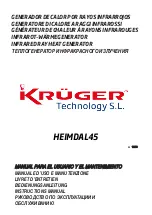 Preview for 1 page of Kruger HEIMDAL45 Instruction Manual