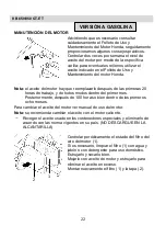 Preview for 22 page of Kruger KB650 ET Use And Maintenance Manual