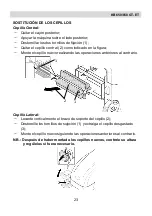 Preview for 23 page of Kruger KB650 ET Use And Maintenance Manual