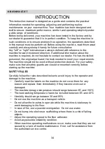 Preview for 34 page of Kruger KB650 ET Use And Maintenance Manual