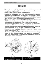 Preview for 26 page of Kruger KH12011CI Use And Maintenance Manual