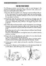 Preview for 30 page of Kruger KH12011CI Use And Maintenance Manual