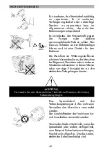 Preview for 40 page of Kruger KH12011CI Use And Maintenance Manual