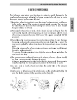 Preview for 31 page of Kruger KH20015CSP Use And Maintenance Manual