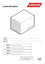 Kruger KRK 160 Instruction Manual предпросмотр