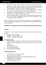 Preview for 4 page of Kruger&Matz GP-01 KM0351 Owner'S Manual