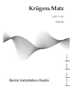 Kruger&Matz KM0240 Quick Installation Manual preview